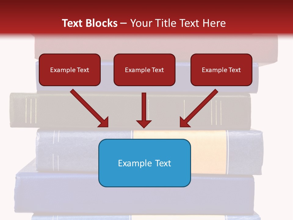 Spreadsheet Concept Pile PowerPoint Template