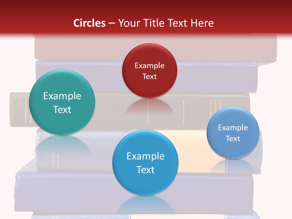 Spreadsheet Concept Pile PowerPoint Template