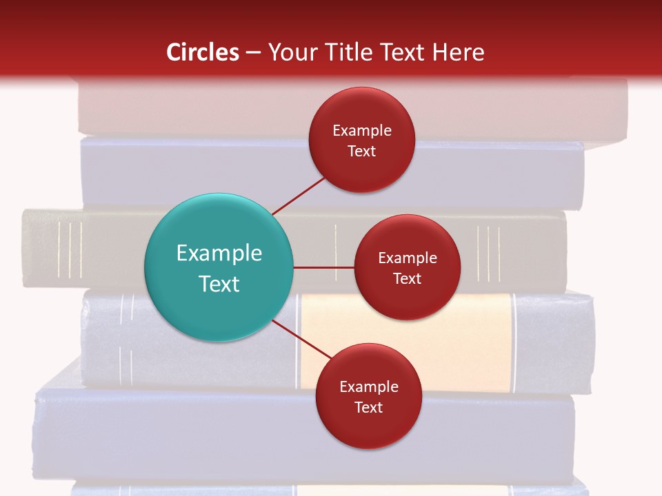 Spreadsheet Concept Pile PowerPoint Template