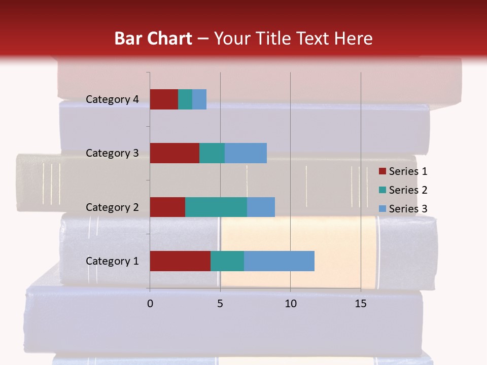 Spreadsheet Concept Pile PowerPoint Template