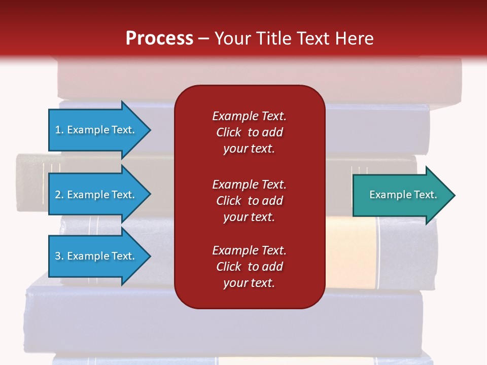 Spreadsheet Concept Pile PowerPoint Template
