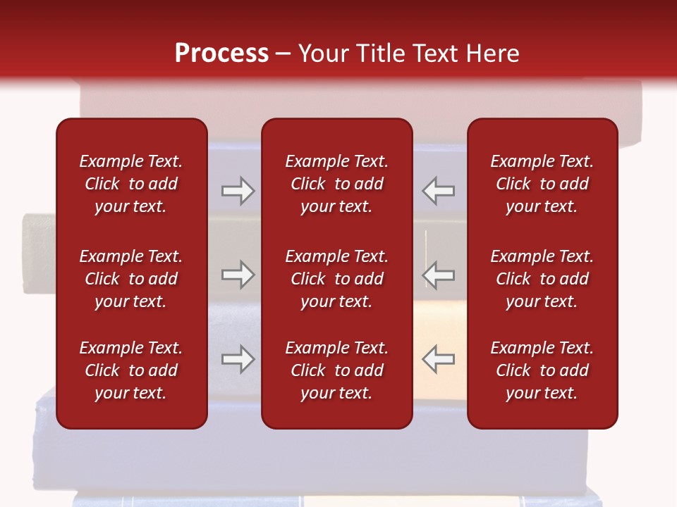 Spreadsheet Concept Pile PowerPoint Template