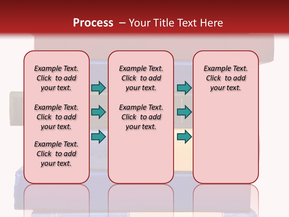 Spreadsheet Concept Pile PowerPoint Template