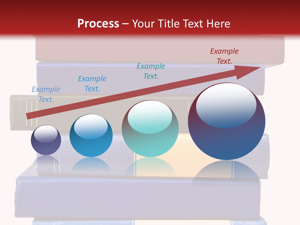 Spreadsheet Concept Pile PowerPoint Template