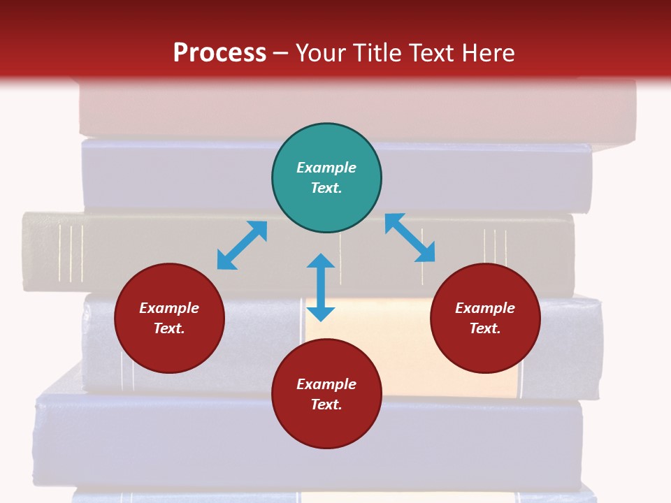 Spreadsheet Concept Pile PowerPoint Template
