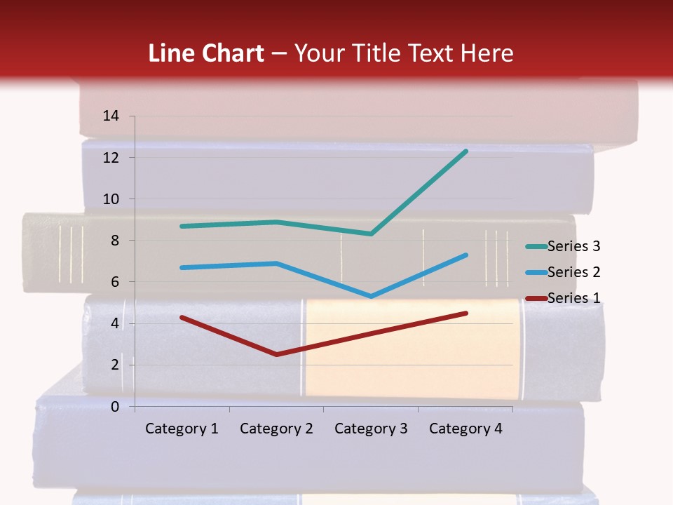 Spreadsheet Concept Pile PowerPoint Template