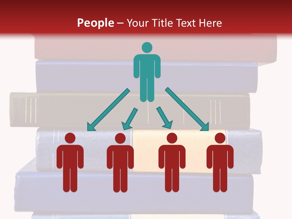 Spreadsheet Concept Pile PowerPoint Template