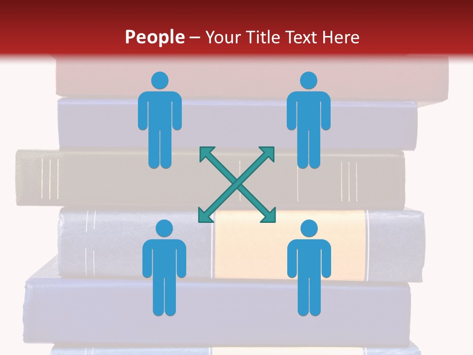 Spreadsheet Concept Pile PowerPoint Template