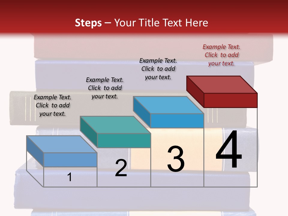 Spreadsheet Concept Pile PowerPoint Template