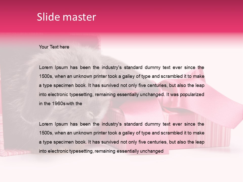 Indoor Saint Violet PowerPoint Template