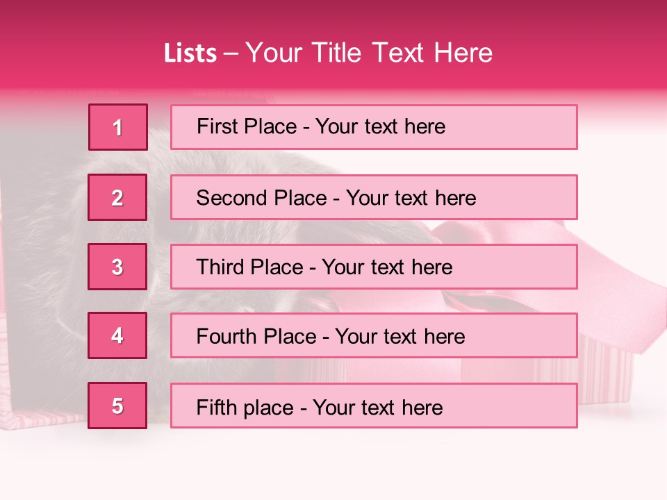 Indoor Saint Violet PowerPoint Template