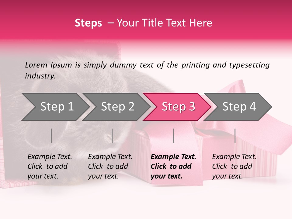 Indoor Saint Violet PowerPoint Template