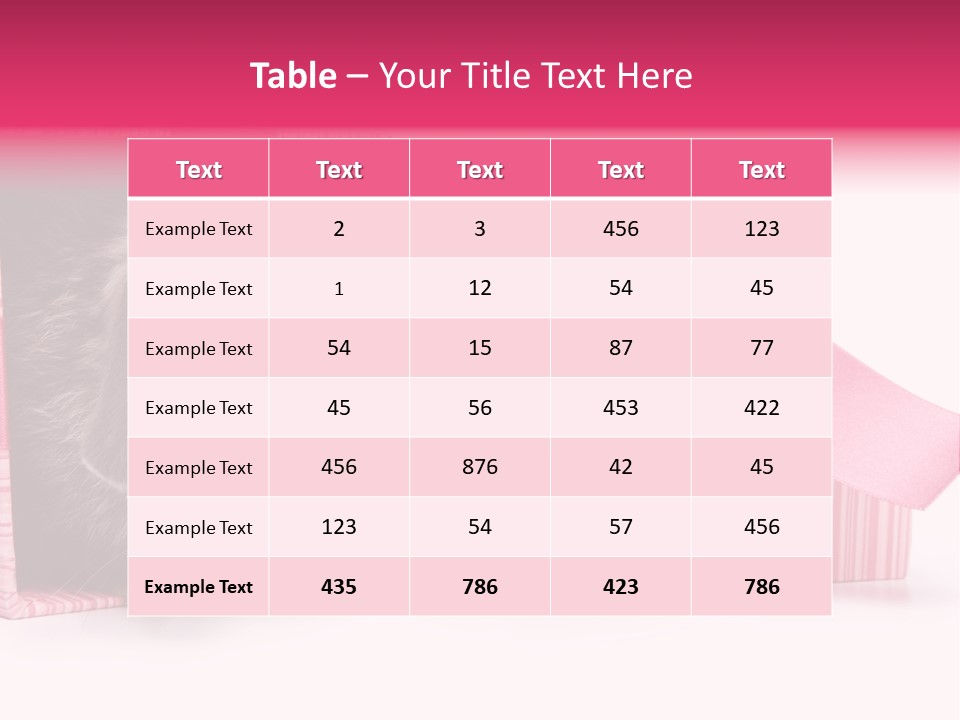 Indoor Saint Violet PowerPoint Template