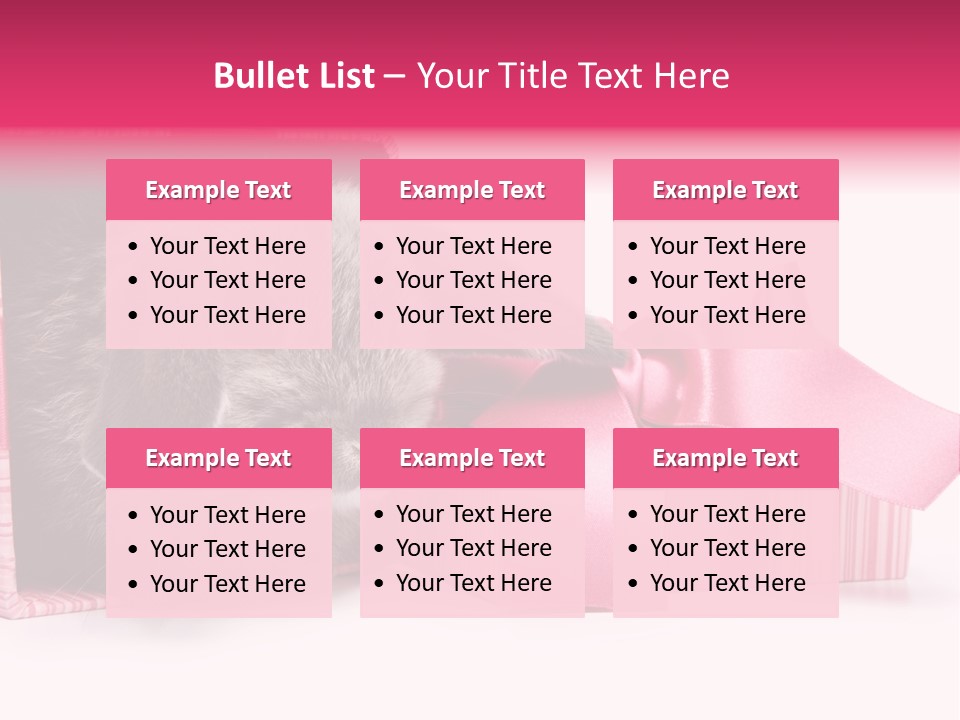 Indoor Saint Violet PowerPoint Template