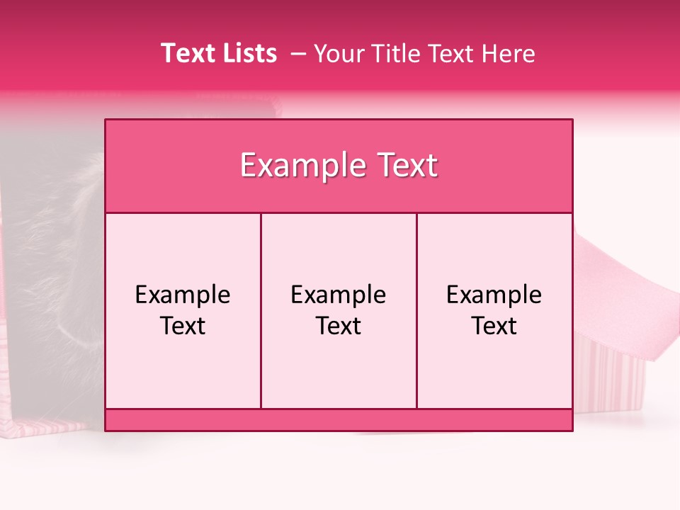 Indoor Saint Violet PowerPoint Template