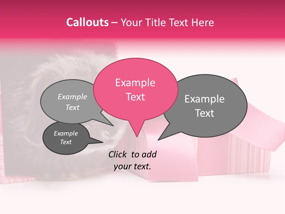 Indoor Saint Violet PowerPoint Template