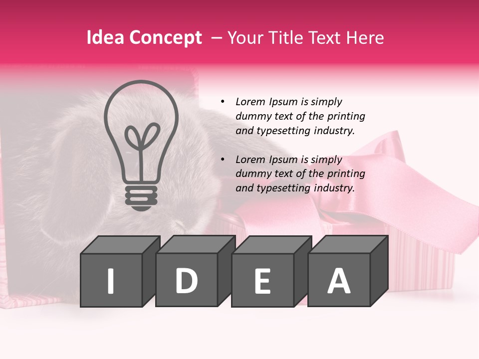 Indoor Saint Violet PowerPoint Template