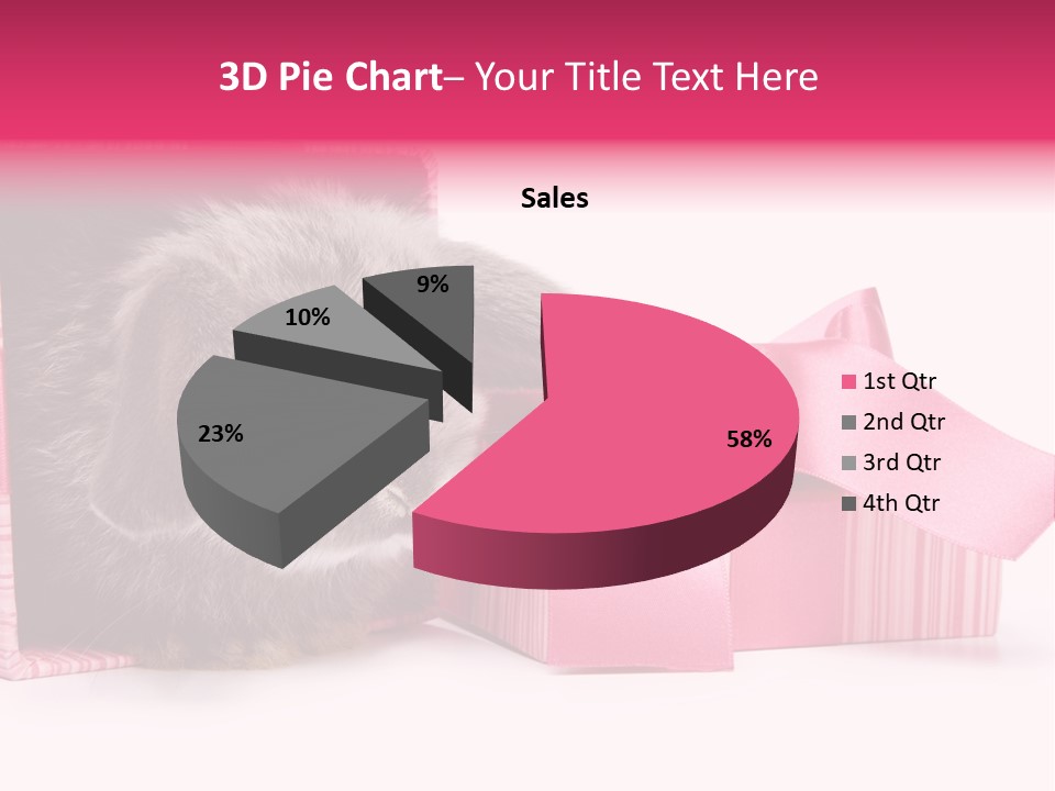 Indoor Saint Violet PowerPoint Template