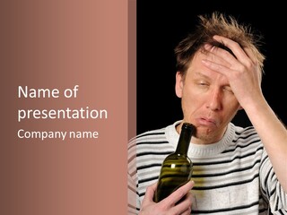 Empty Face Humor PowerPoint Template