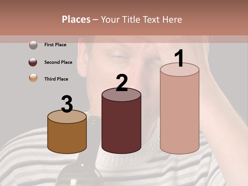 Empty Face Humor PowerPoint Template