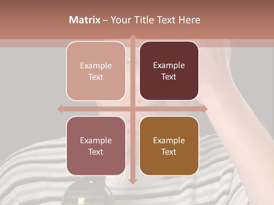 Empty Face Humor PowerPoint Template