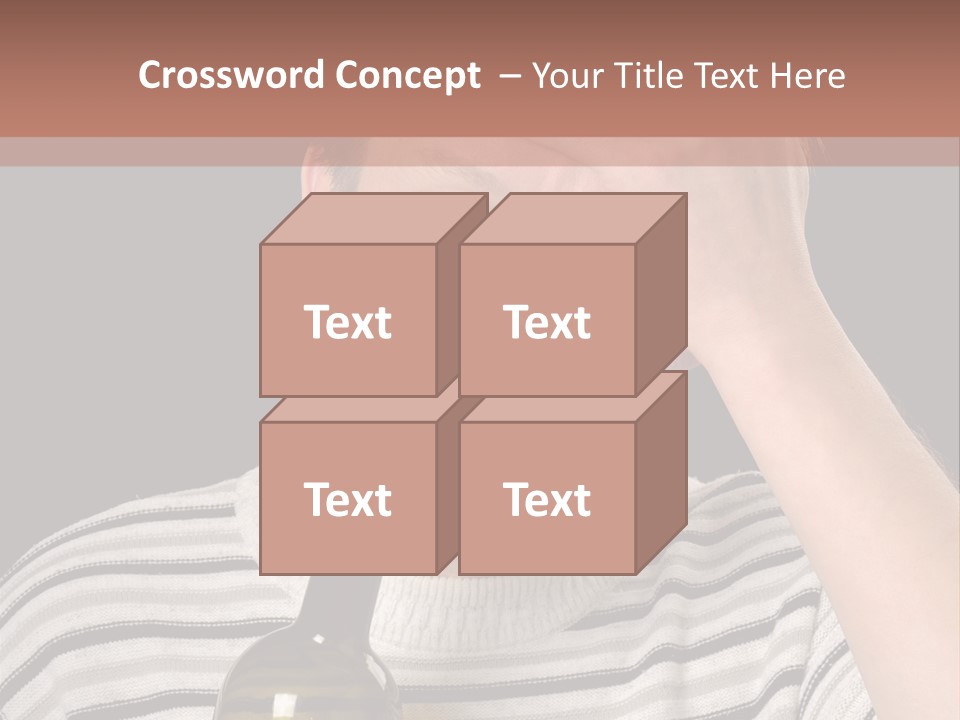 Empty Face Humor PowerPoint Template