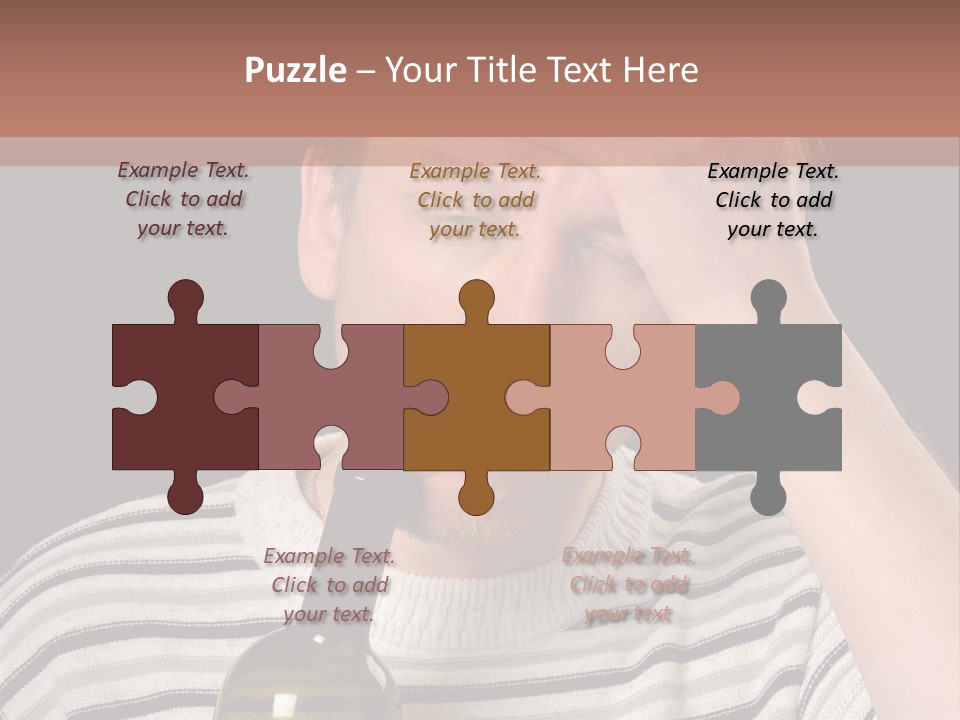 Empty Face Humor PowerPoint Template