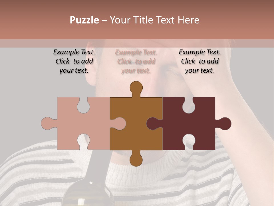 Empty Face Humor PowerPoint Template