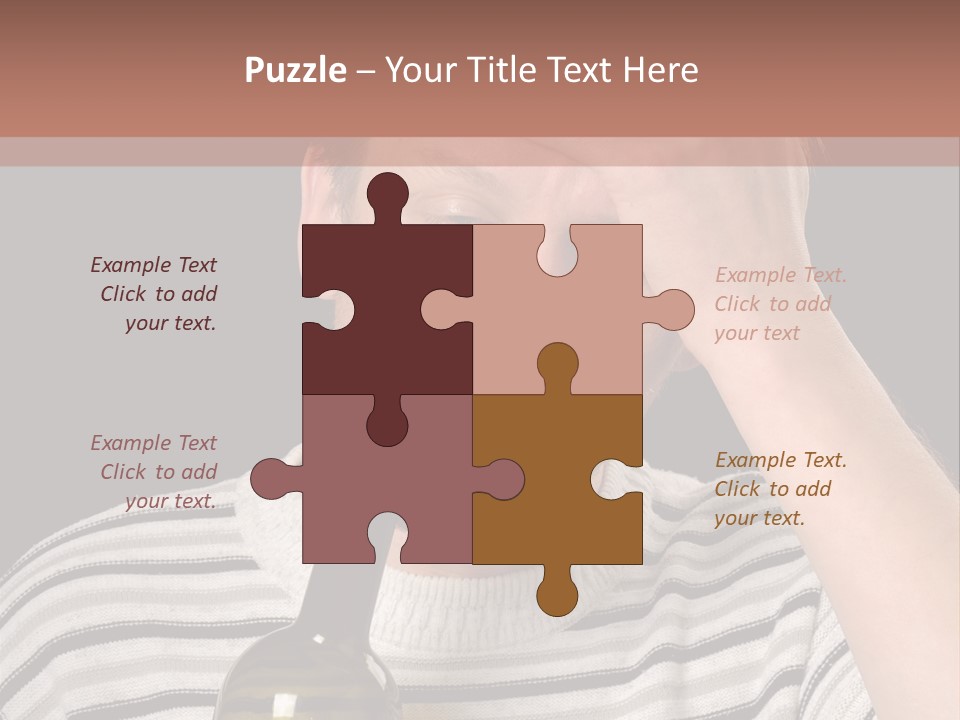 Empty Face Humor PowerPoint Template