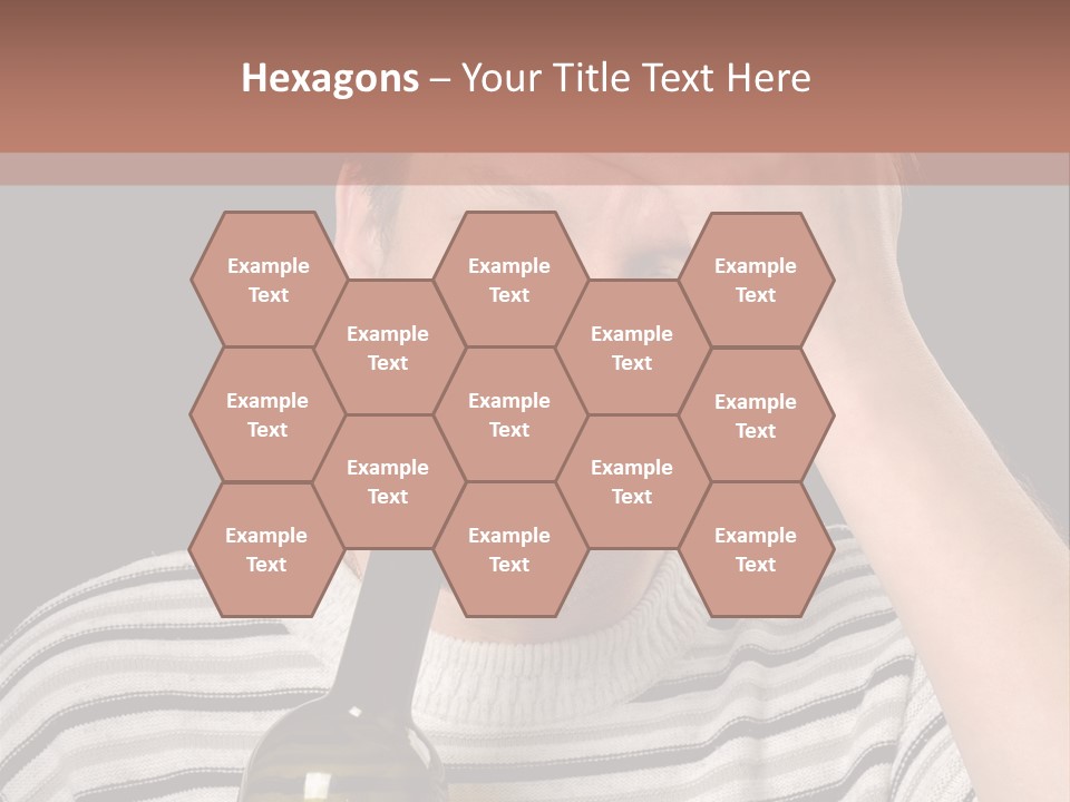 Empty Face Humor PowerPoint Template