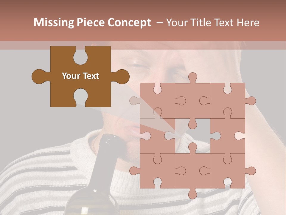 Empty Face Humor PowerPoint Template