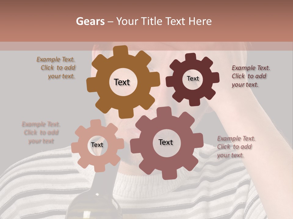 Empty Face Humor PowerPoint Template