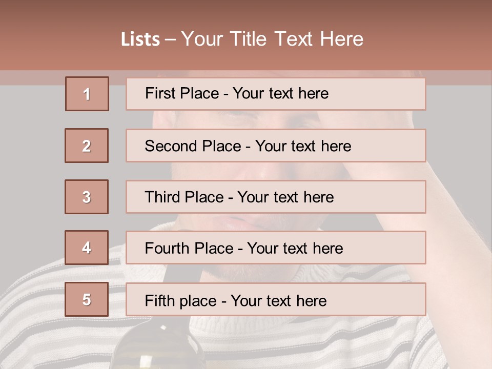 Empty Face Humor PowerPoint Template