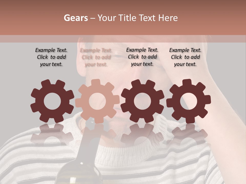 Empty Face Humor PowerPoint Template