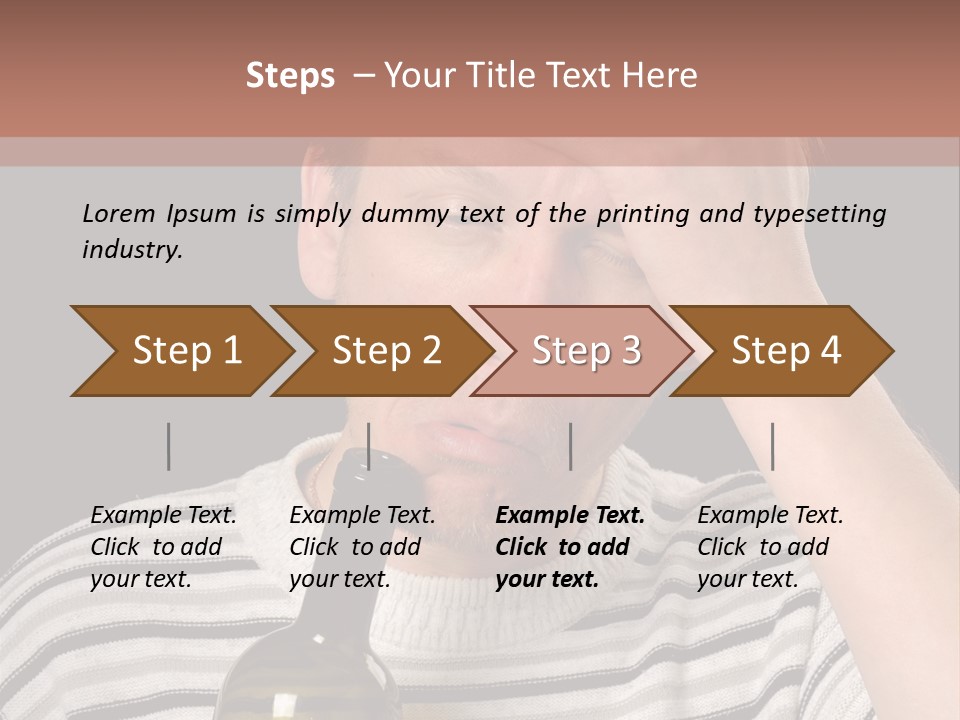 Empty Face Humor PowerPoint Template