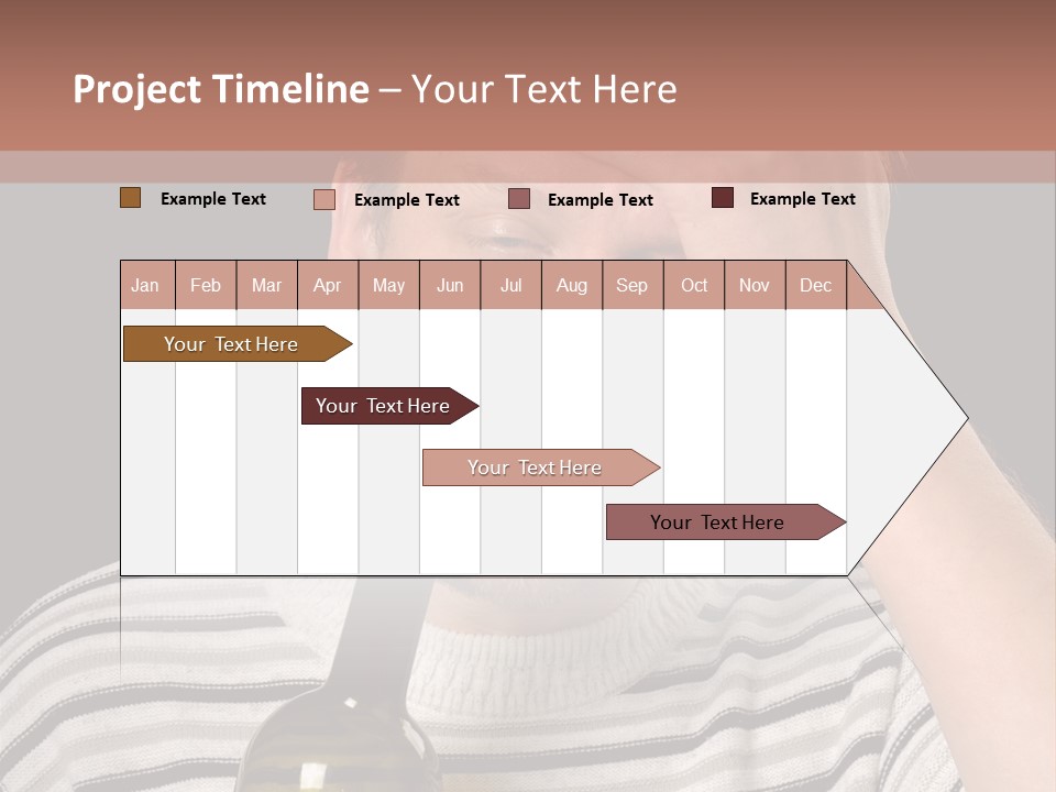Empty Face Humor PowerPoint Template