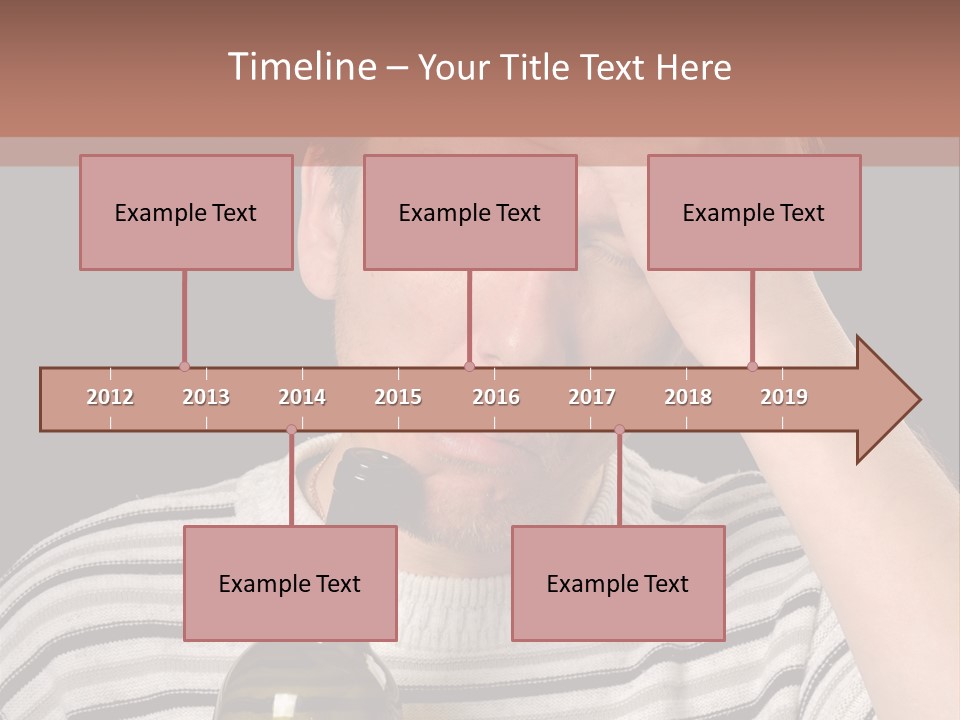 Empty Face Humor PowerPoint Template