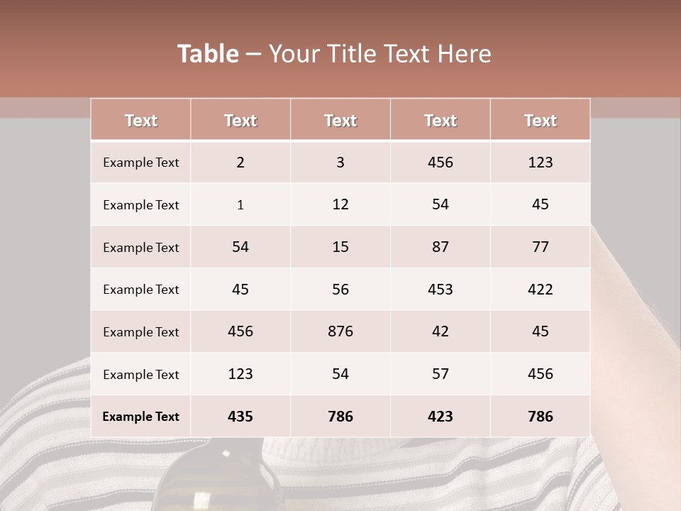 Empty Face Humor PowerPoint Template