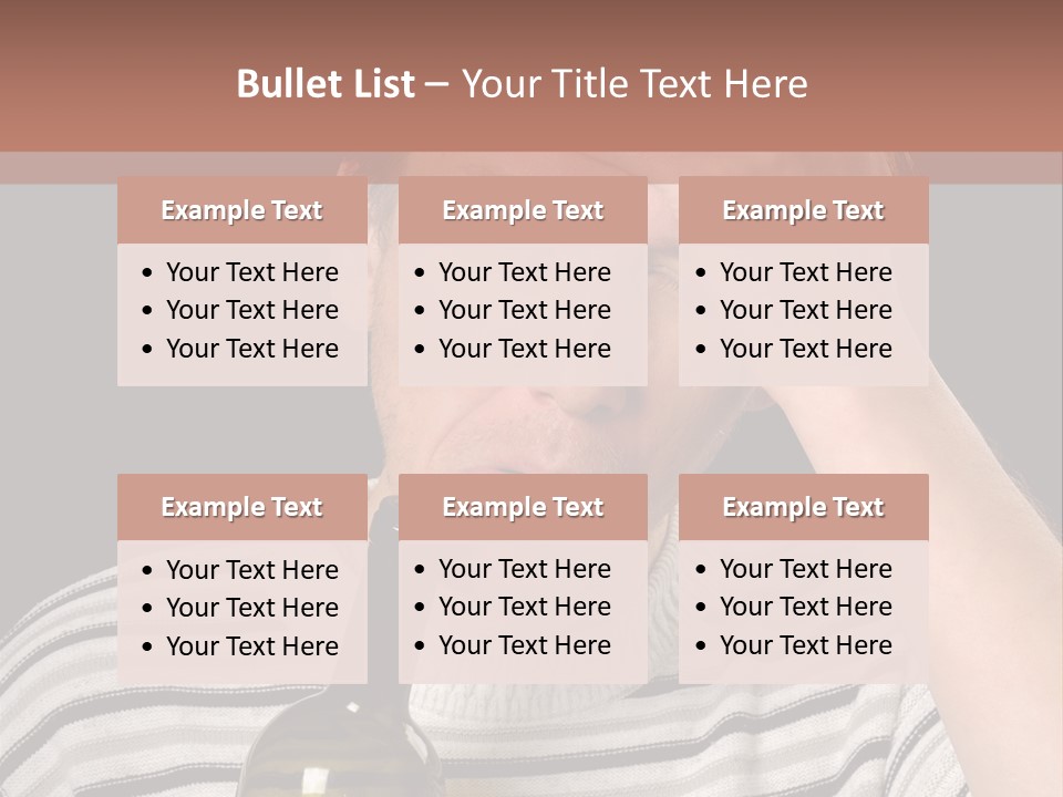 Empty Face Humor PowerPoint Template