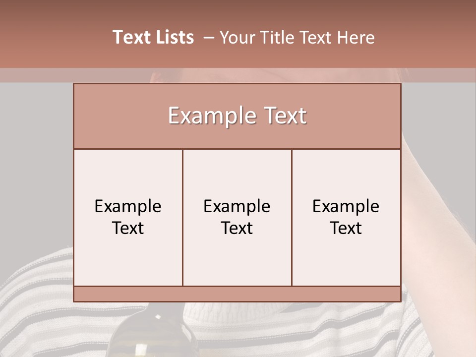Empty Face Humor PowerPoint Template