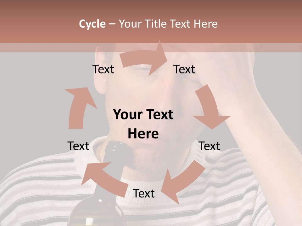 Empty Face Humor PowerPoint Template