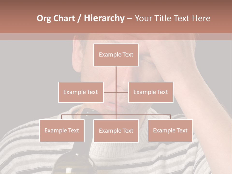 Empty Face Humor PowerPoint Template