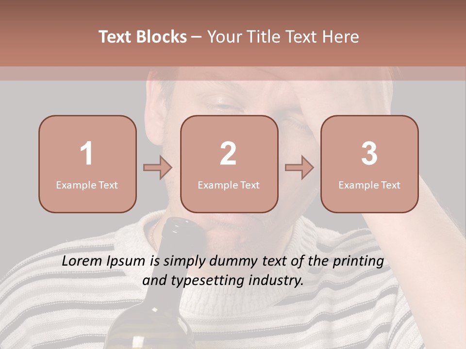 Empty Face Humor PowerPoint Template