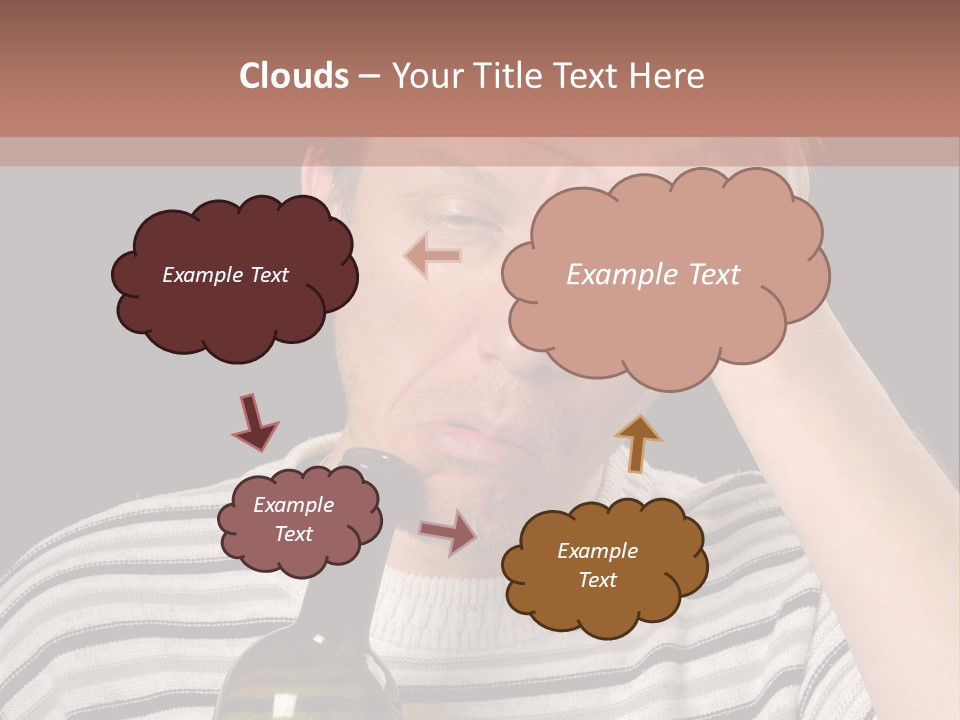 Empty Face Humor PowerPoint Template