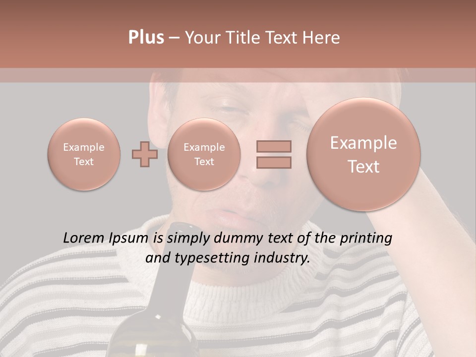 Empty Face Humor PowerPoint Template