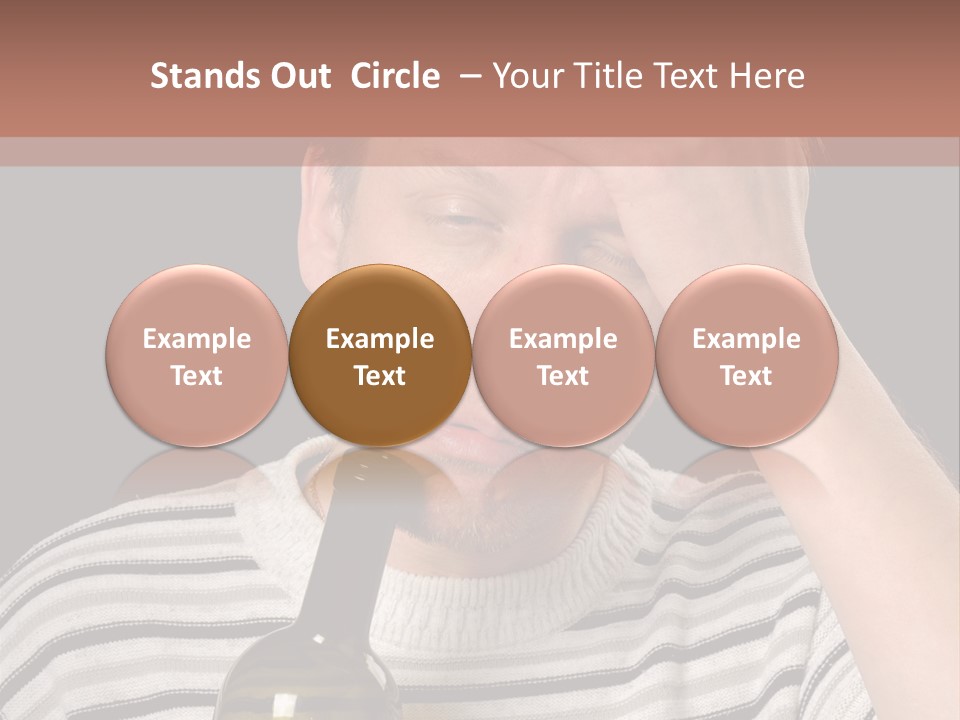 Empty Face Humor PowerPoint Template