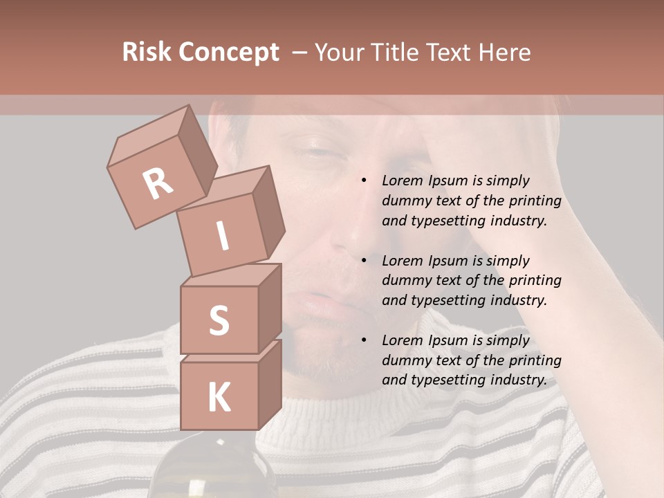 Empty Face Humor PowerPoint Template