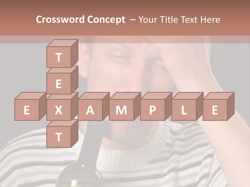 Empty Face Humor PowerPoint Template