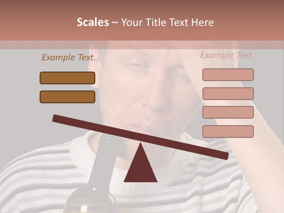 Empty Face Humor PowerPoint Template