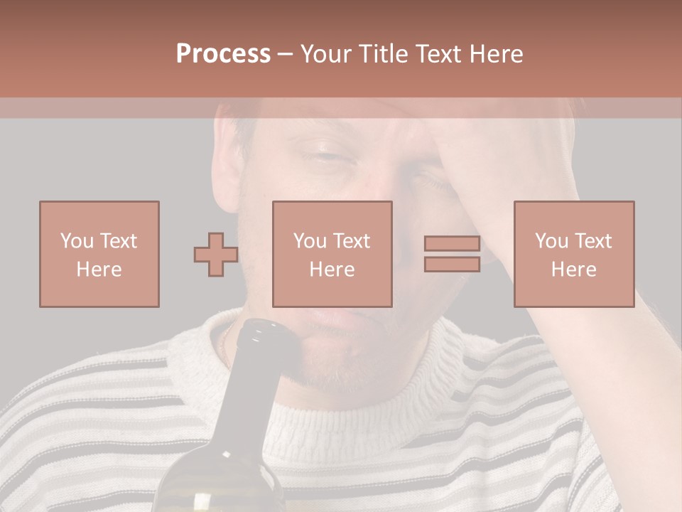 Empty Face Humor PowerPoint Template